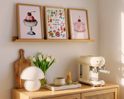 WHIMSY CAKE art print