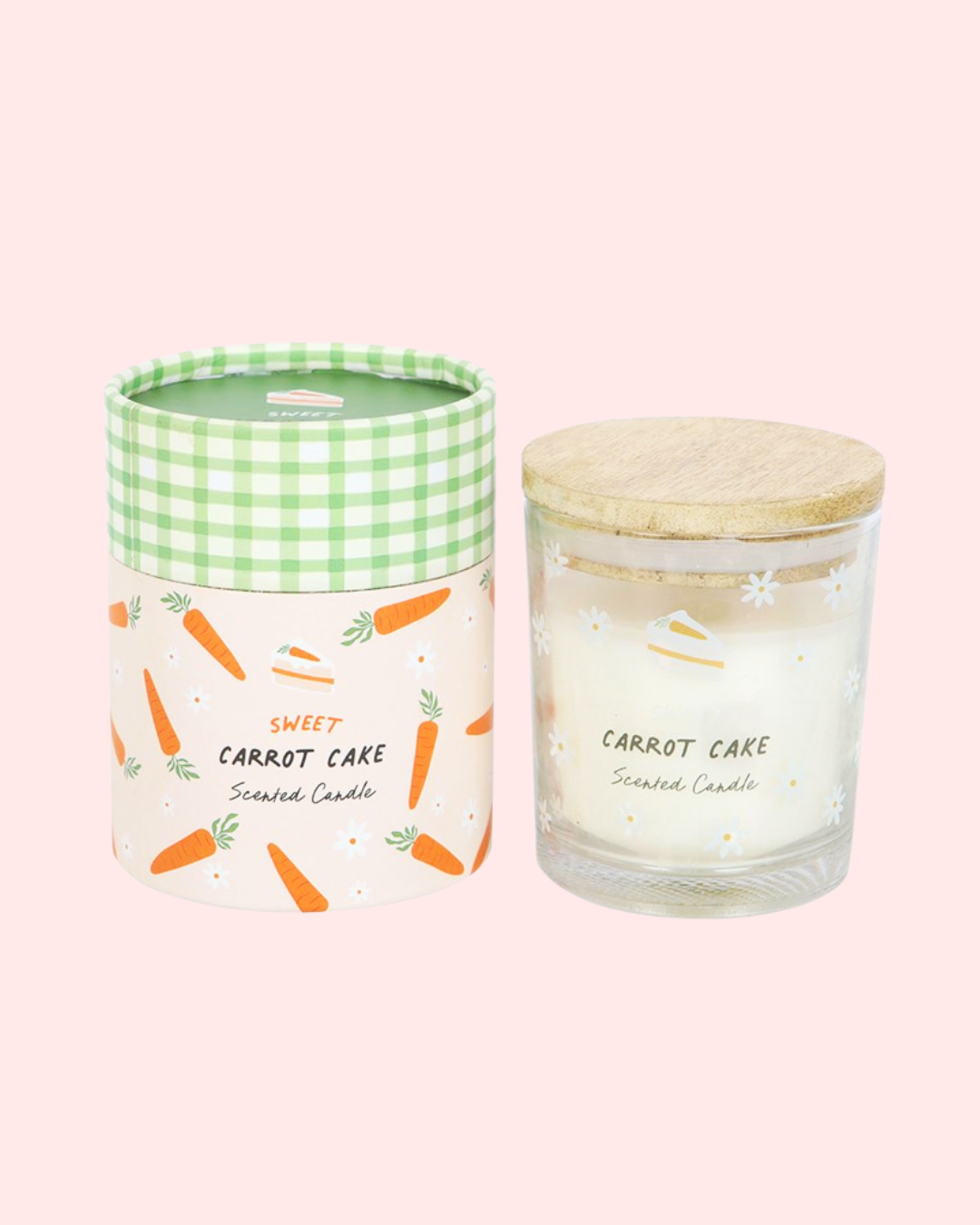 Vonná svíčka ve skle Mrkvový Dort