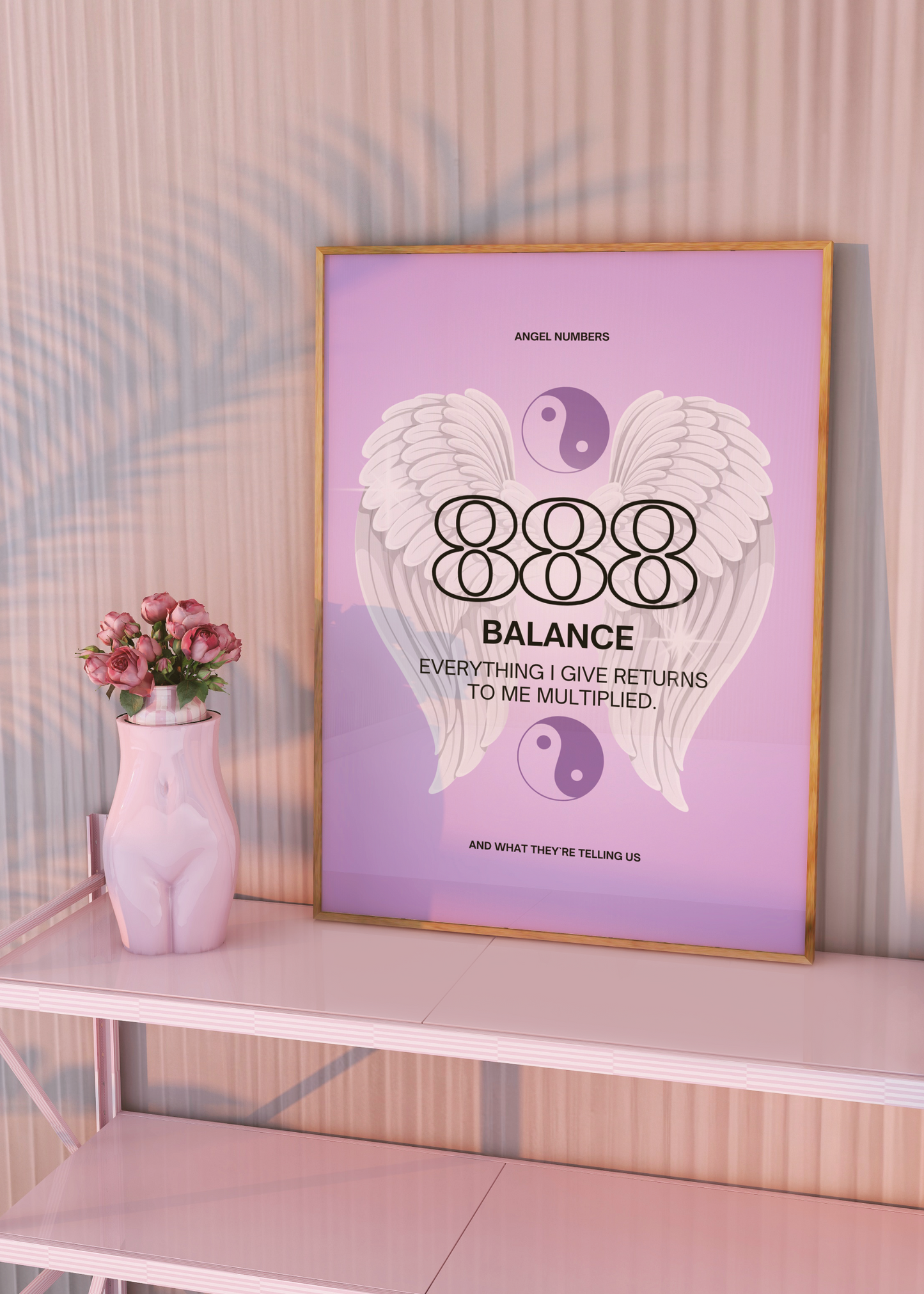 888 BALANCE art print