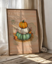HELLO FALL art print