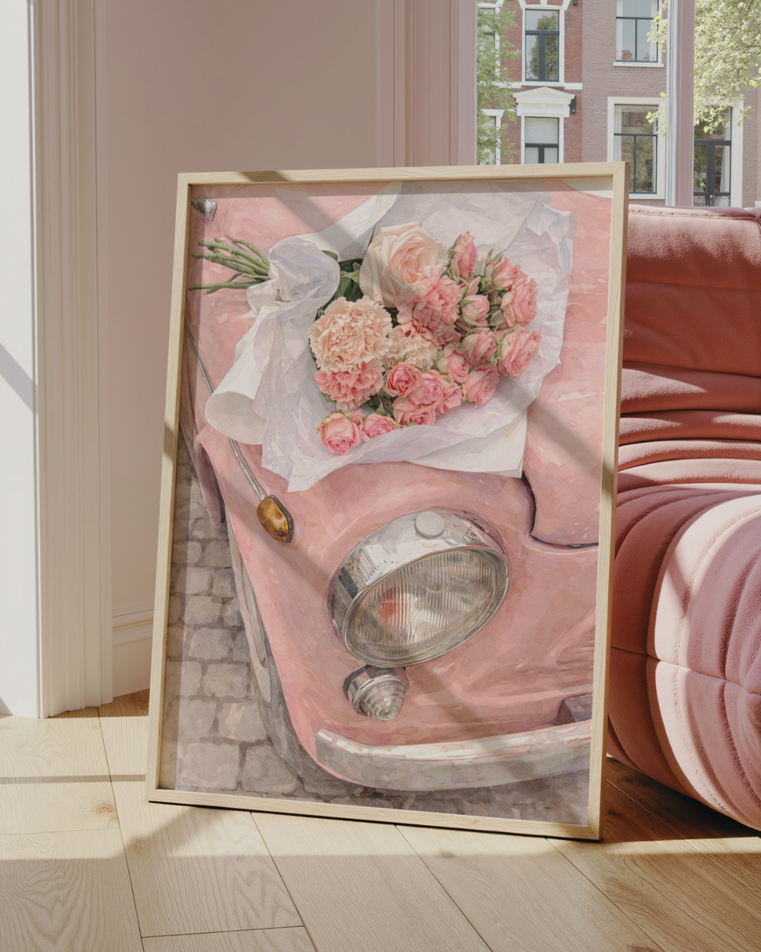 COQUETTE CAR art print