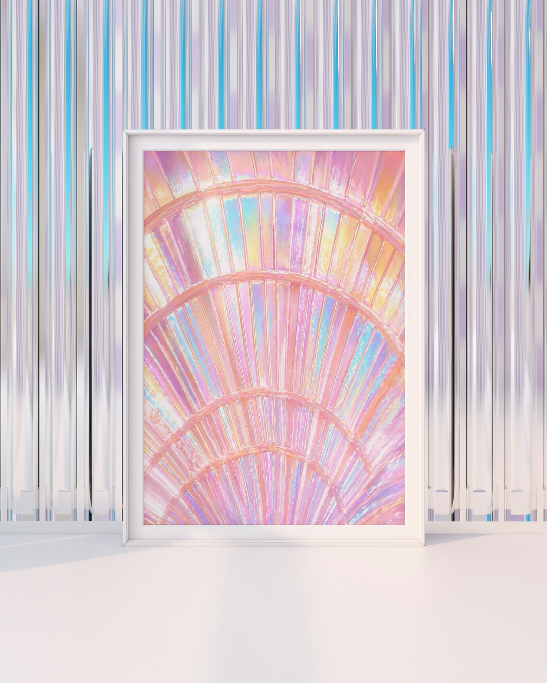 Aurora Shell art print