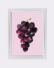 Grapes art print