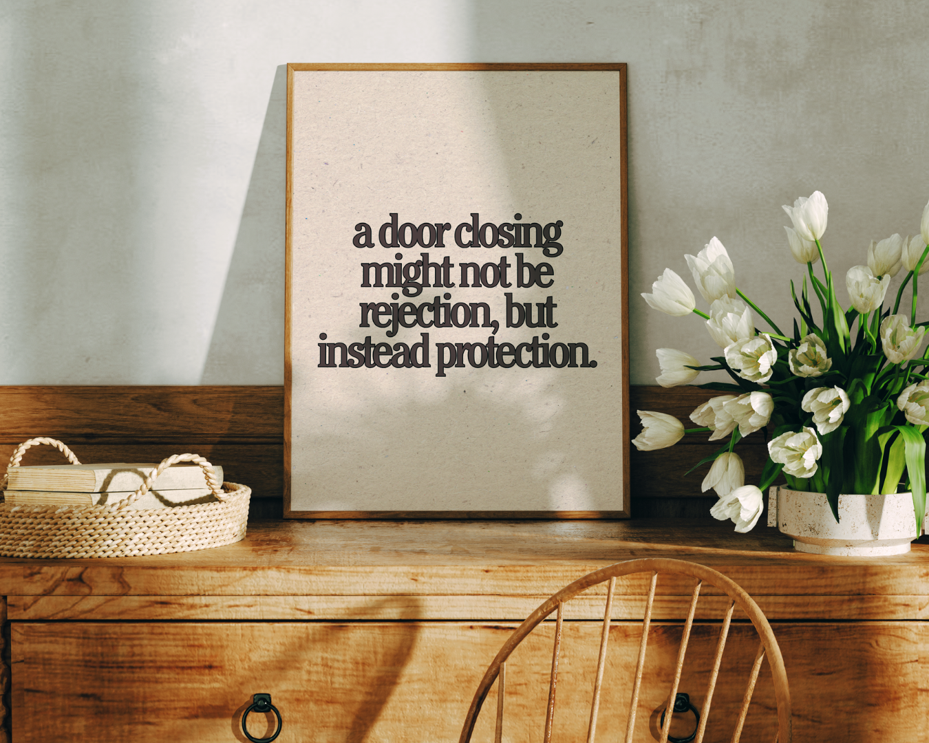 PROTECTED NOT REJECTED art print