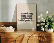 PROTECTED NOT REJECTED art print