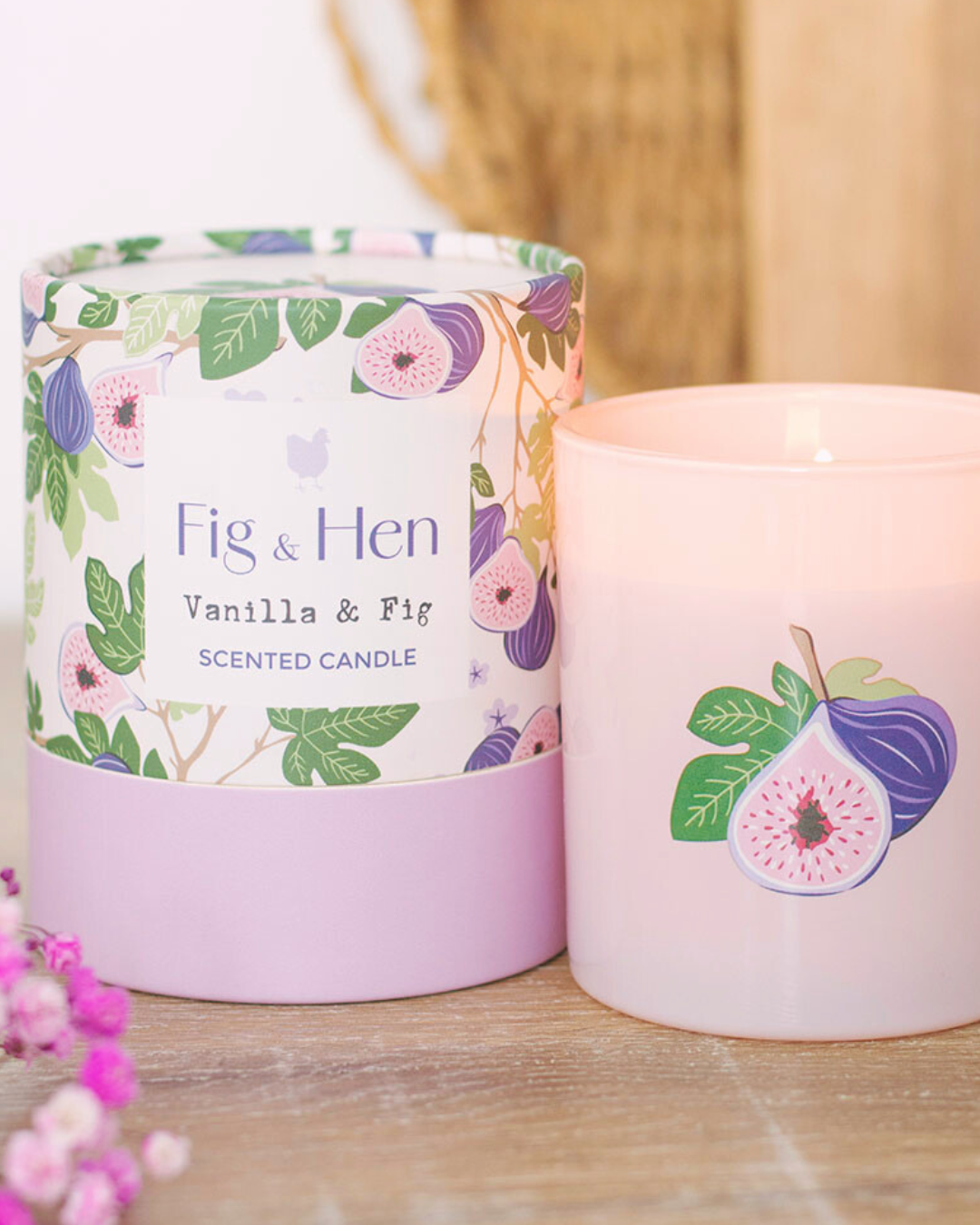 Vonná svíčka ve skle Vanilka & Fík