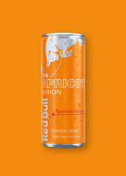 THE APRICOT EDITION Red Bull Apricot-Strawberry
