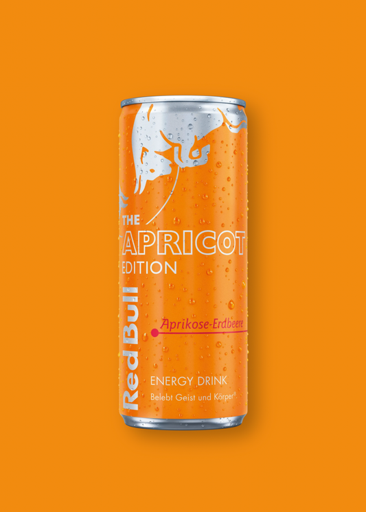 THE APRICOT EDITION Red Bull Apricot-Strawberry