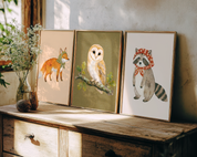 OAK OWL art print