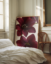 DARK FLOWERS art print