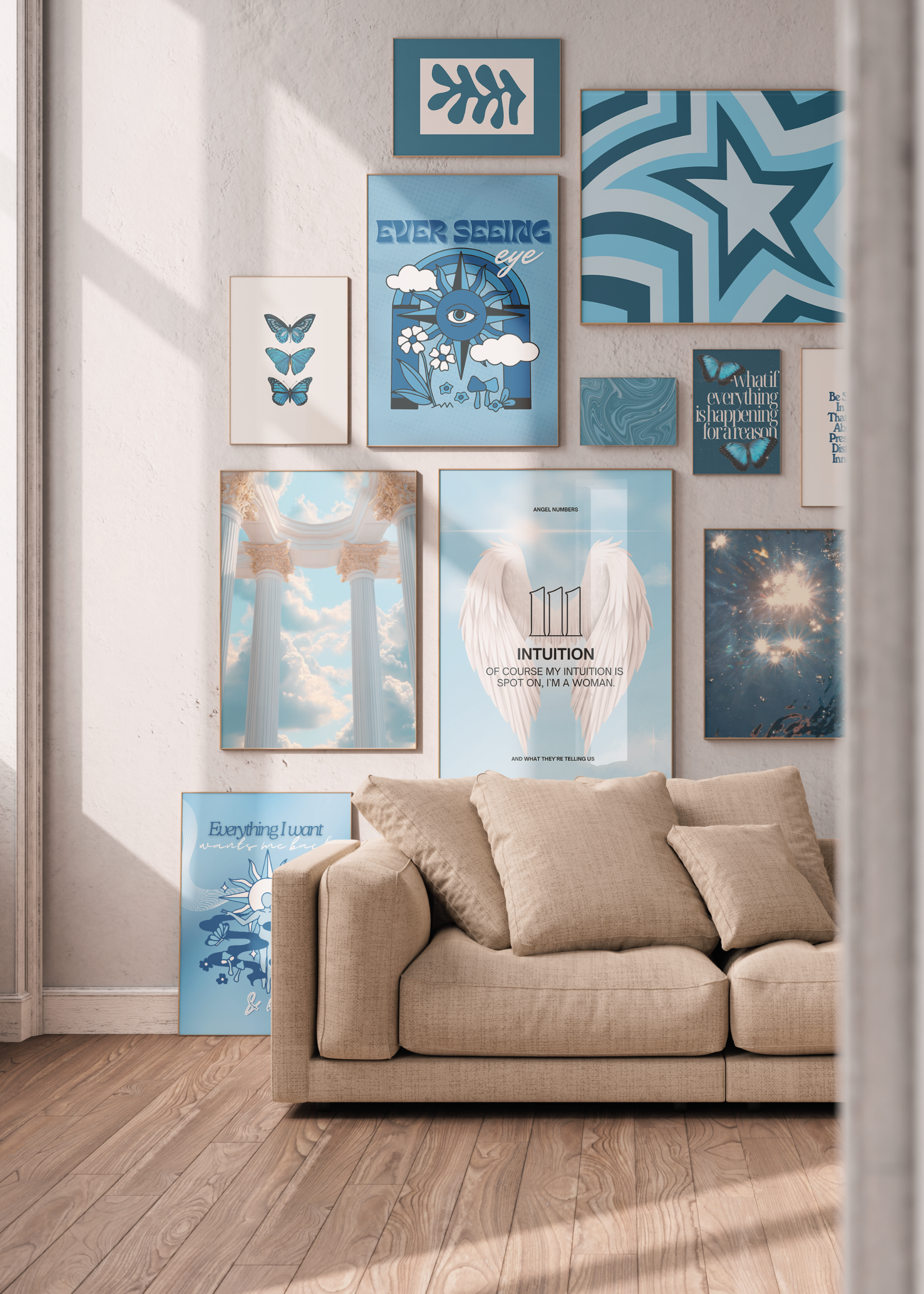 EVER SEEING EYE art print