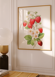 STRAWBERRIES art print