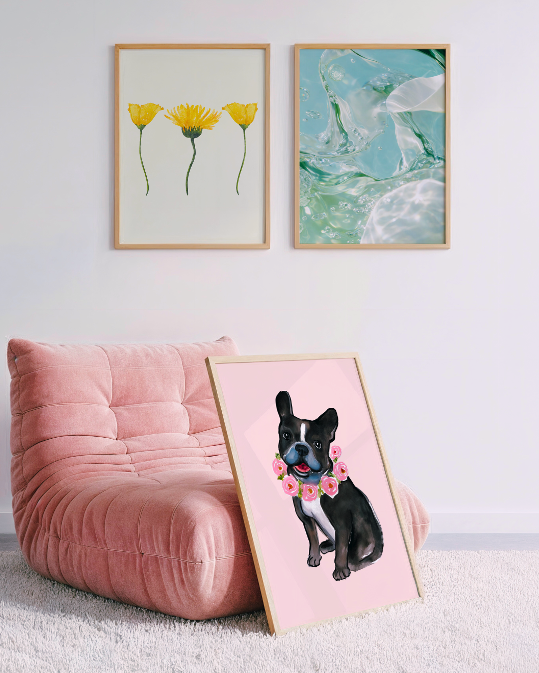 FRENCHIE art print