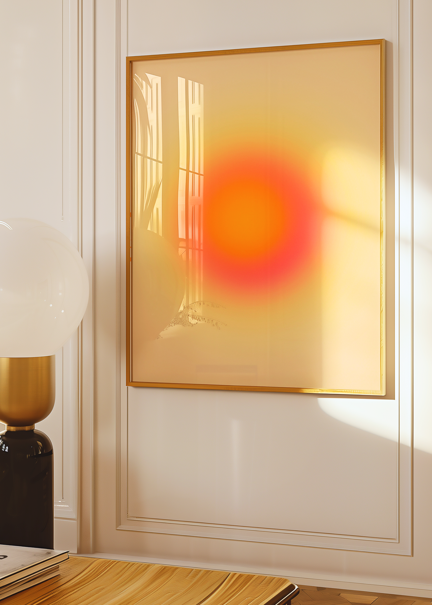 WARM AURA art print