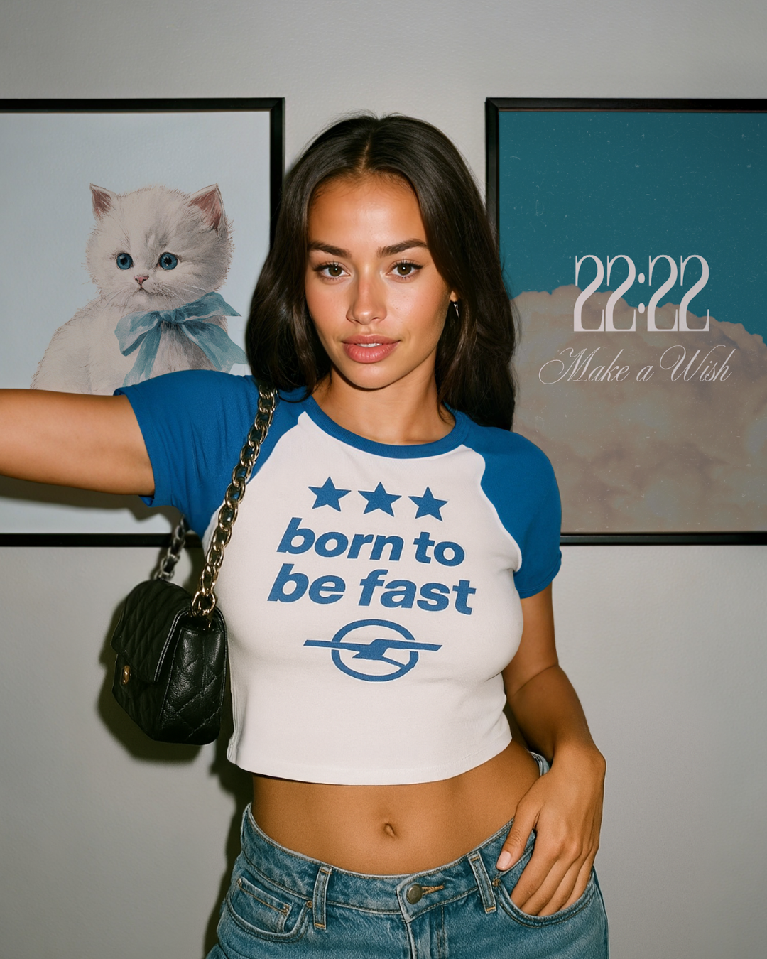 22:22 MAKE A WISH art print