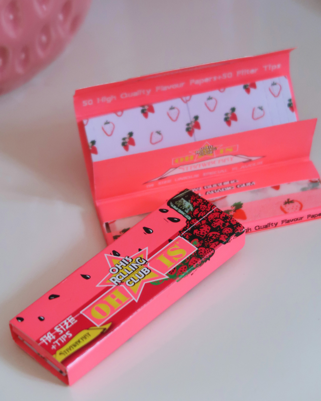 ROLLING PAPERS strawberry flavour