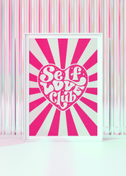 SELFLOVE CLUB art print