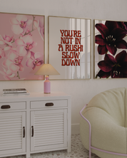 DARK FLOWERS art print