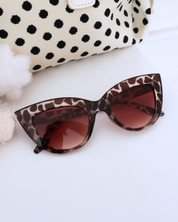 Leopard Cat Eye Sunnies - sluneční brýle