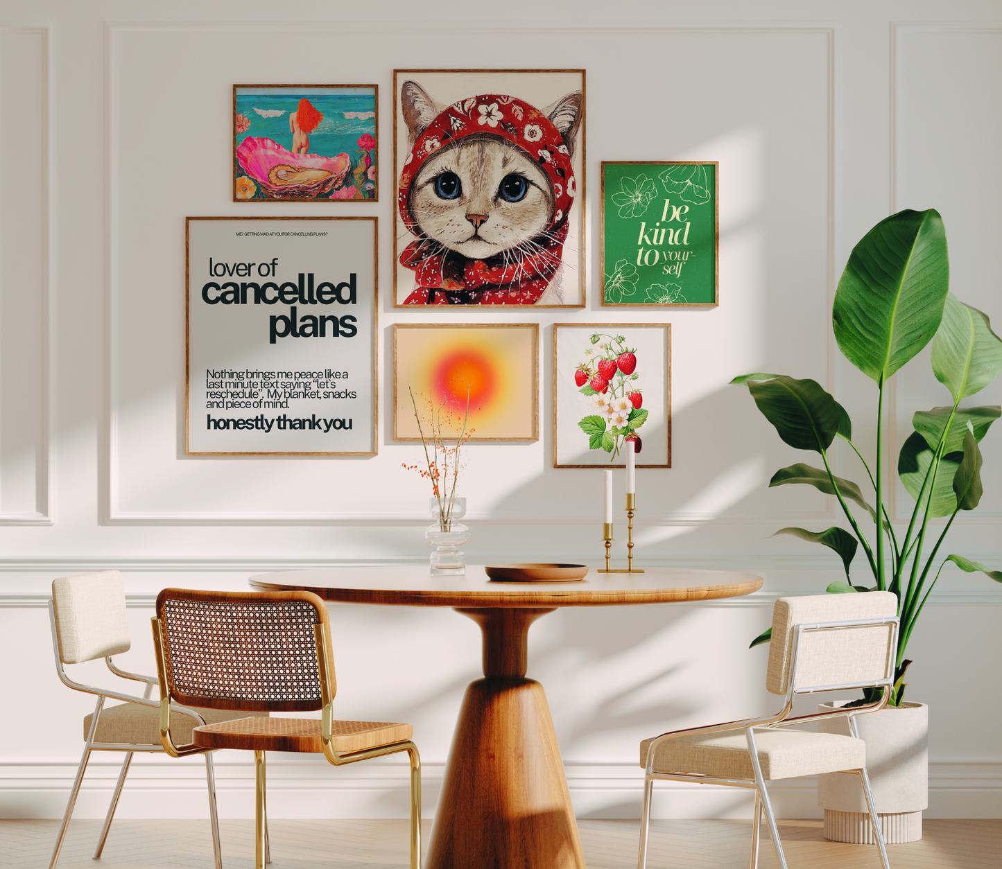 WARM AURA art print