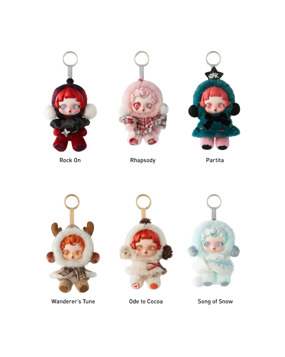 SKULLPANDA Winter Symphony Plush Doll BLIND BOX