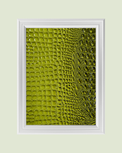 Olive Croc art print