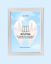 111 INTUITION art print