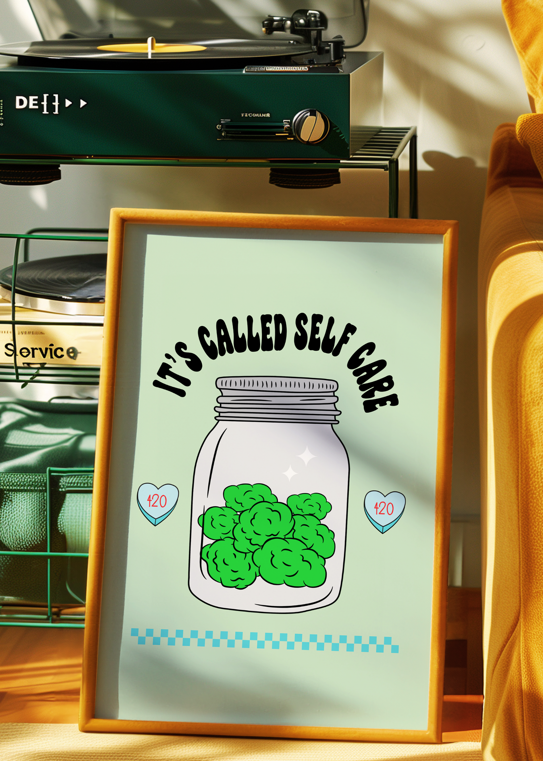 IT`S CALLED SELFCARE art print