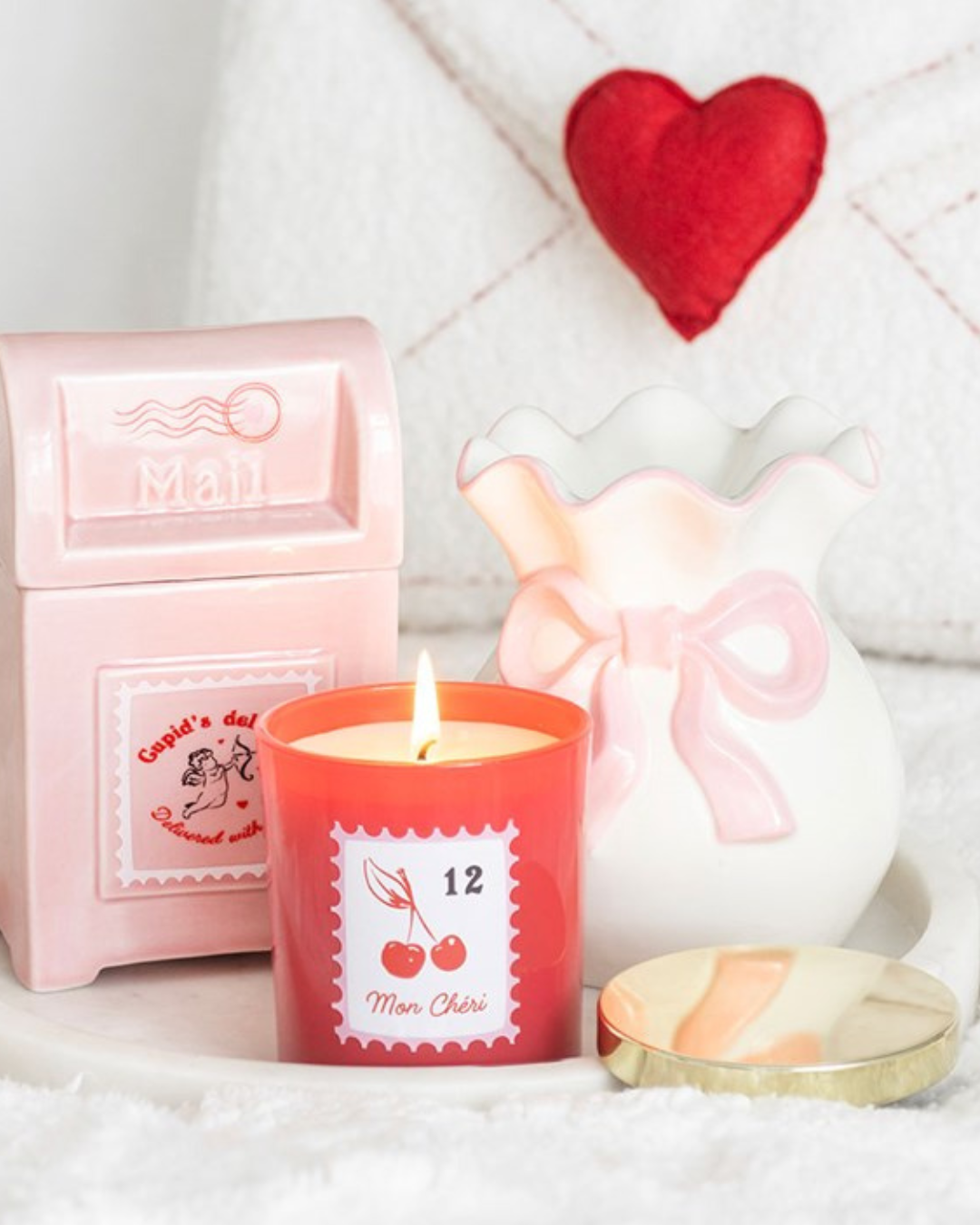 WHIMSICAL COQUETTE aroma lampička s mašličkou