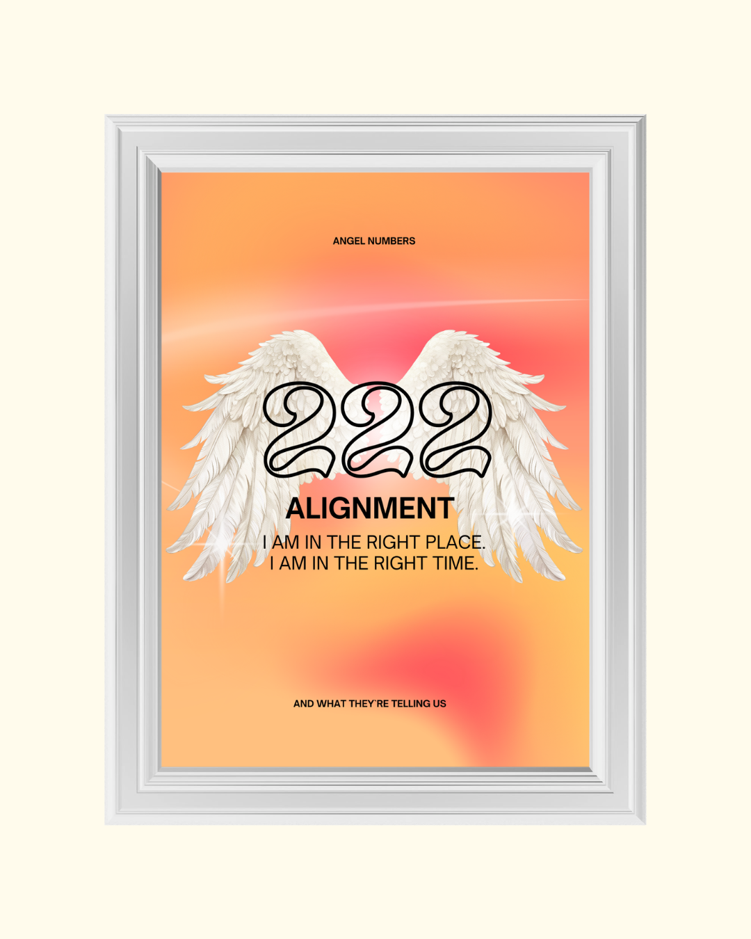 222 ALIGNMENT art print