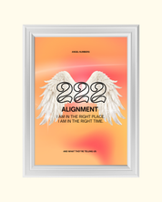 222 ALIGNMENT art print