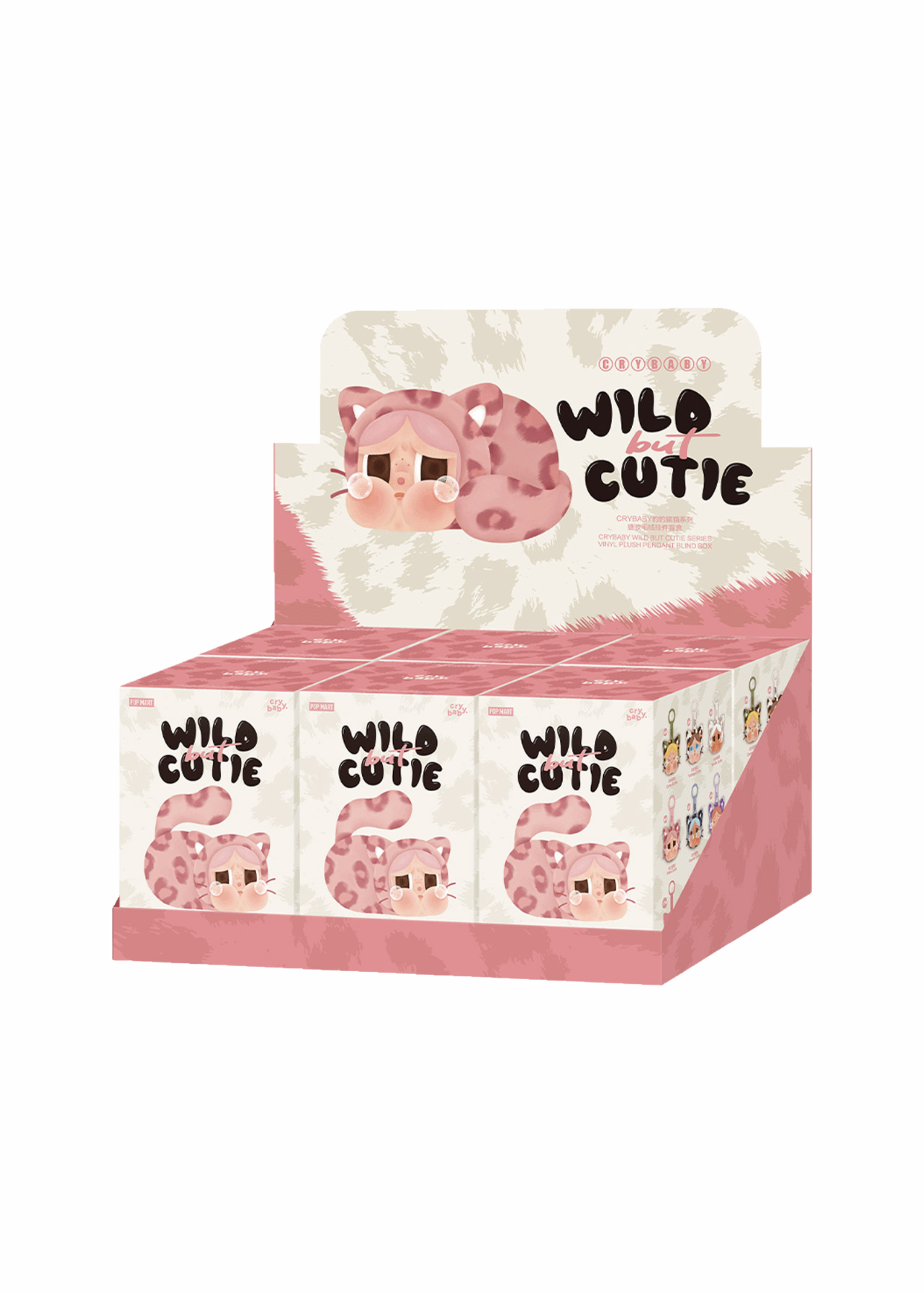 CRYBABY BLIND BOX Wild but Cutie series plushy pendants