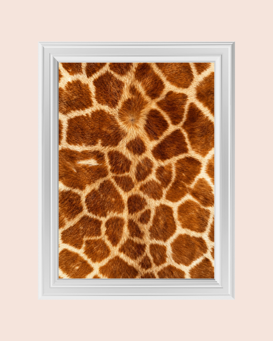 Giraffe Pattern art print