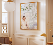 ANGELIC COLLAGE art print