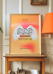 222 ALIGNMENT art print