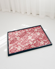 RED LACE art print