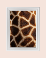 Giraffe Fur art print