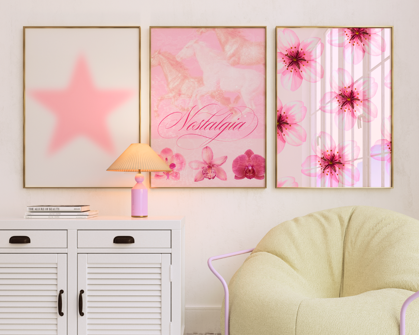 PINK NOSTALGIA art print
