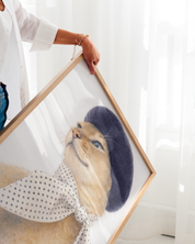 CHIC KITTY art print