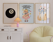LUCKY EIGHT art print