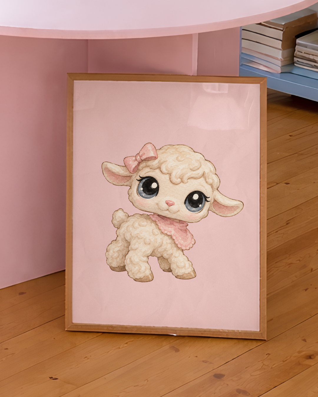 LPS sheep cutie art print