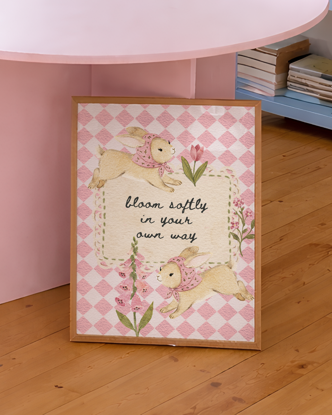 Bloom Softly art print