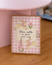 Bloom Softly art print