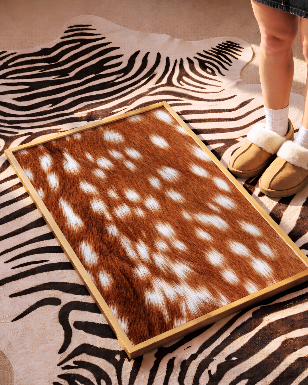 Spotted Deer Fur art print