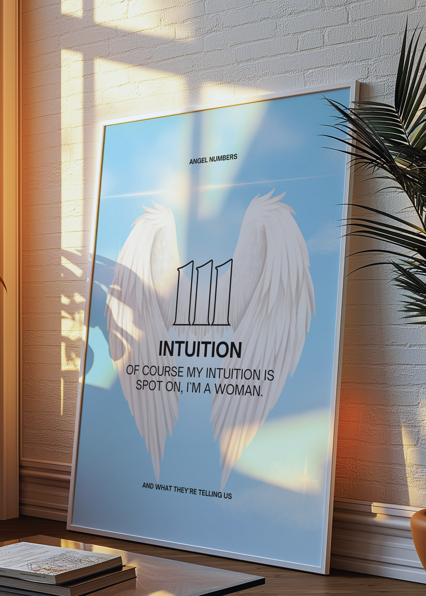 111 INTUITION art print