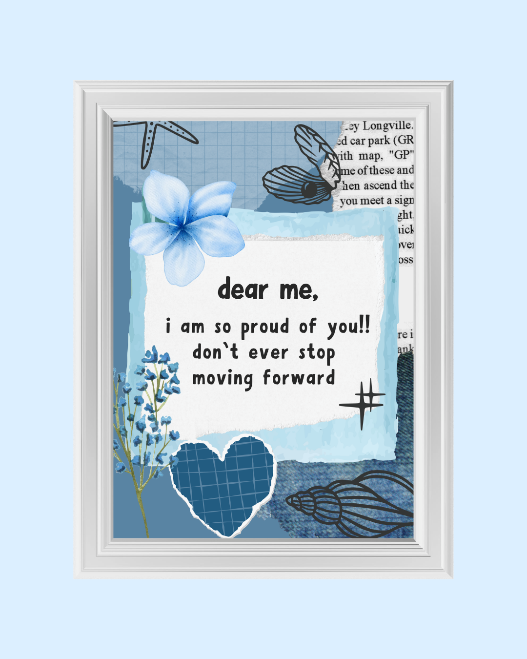 DEAR ME art print
