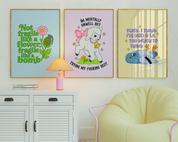 OVERTHINKING PIGEON art print
