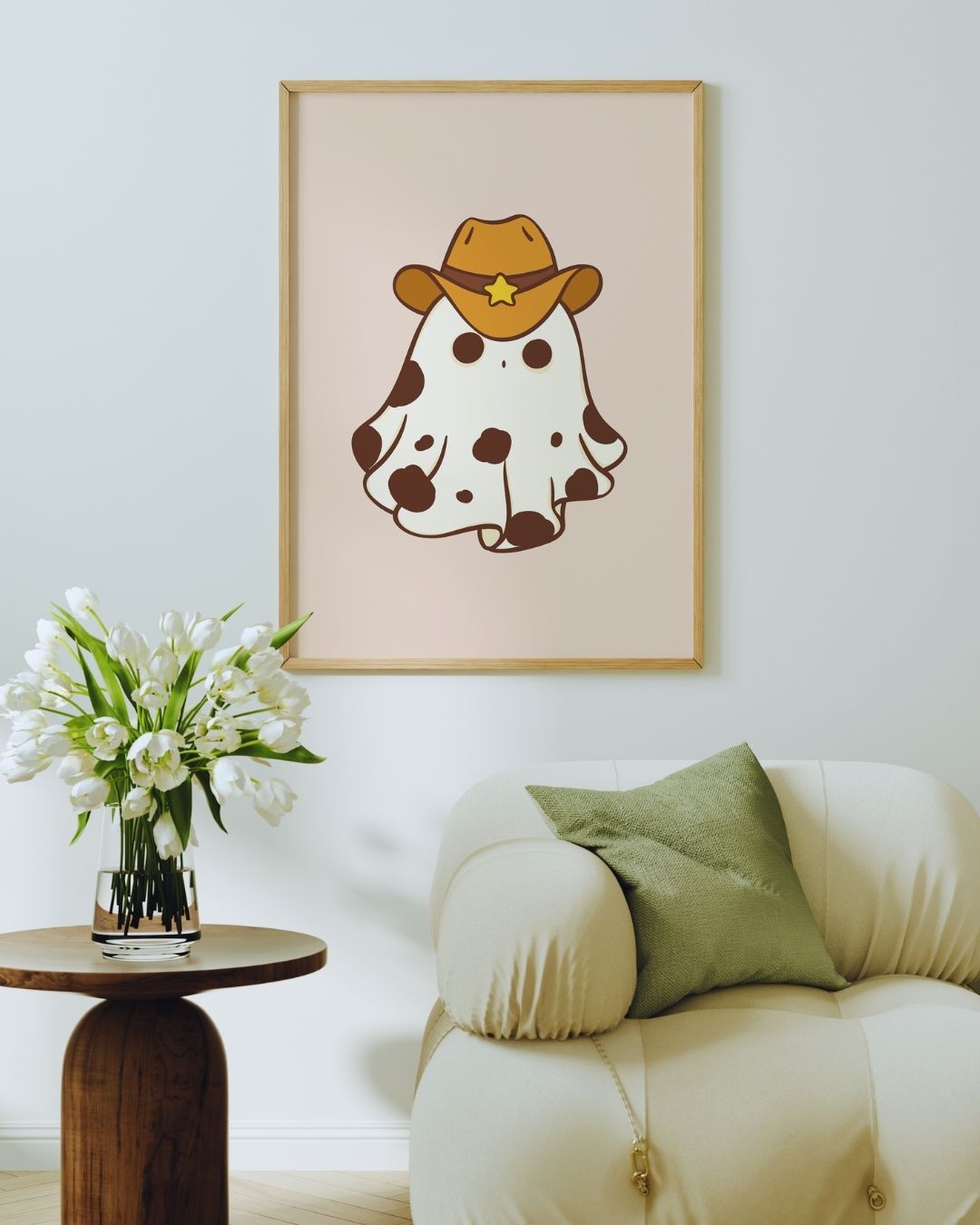 COWBOY GHOST art print