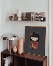 Japanese Doll art print