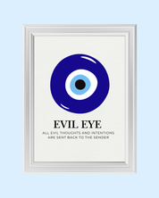 EVIL EYE simple art print